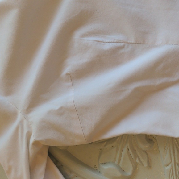 Express Design Studio, White ,Size Small, Long sleeve button down Dressy shirt. - Picture 8 of 12